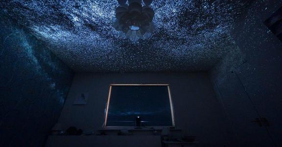 realistic star projector