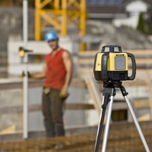 laser level with tripod