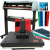 USCutter Bundle: 28″ SC2 Vinyl Cutter + 15×15 Heat Press Htv Sign Vinyl